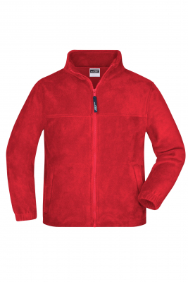 Kinder Fleece-Jacket rot XL